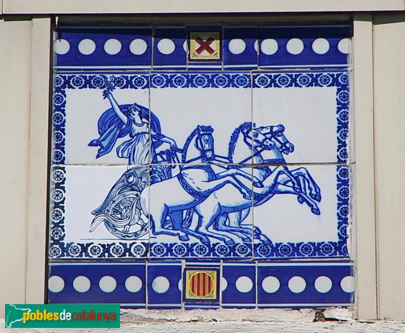 Barcelona - Casa Josep Sabadell (Meridiana, 99) (Foto: Graciel·la Vidal, 2014) Barcelona - Casa Josep Sabadell (Meridiana, 99)