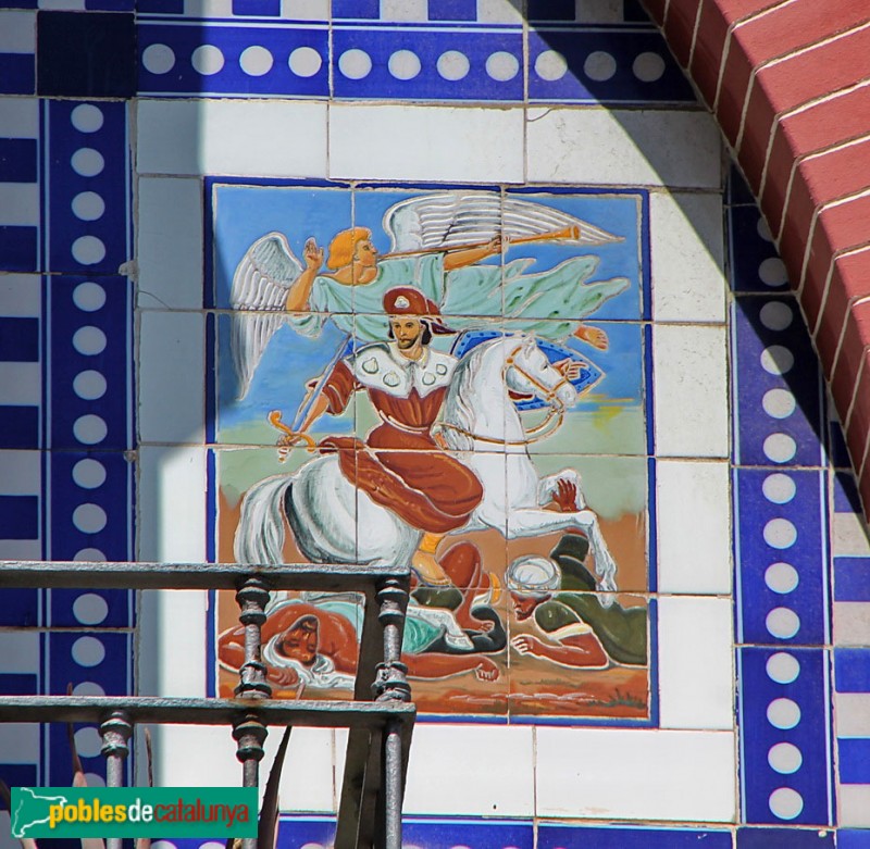 Barcelona - Casa Josep Sabadell (Meridiana, 99) (Foto: Graciel·la Vidal, 2014) Barcelona - Casa Josep Sabadell (Meridiana, 99)