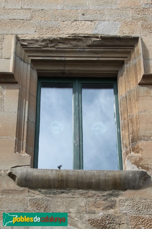 Massoteres - Cal Soler, finestral (Foto: Albert Esteves, 2015) Massoteres - Cal Soler, finestral