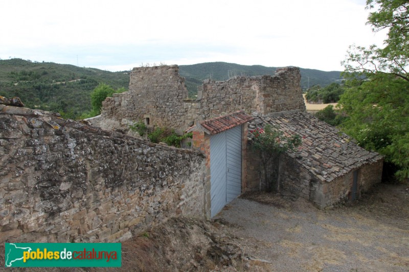 Torà - Castell de Cellers (Foto: Albert Esteves, 2015) Torà - Castell de Cellers