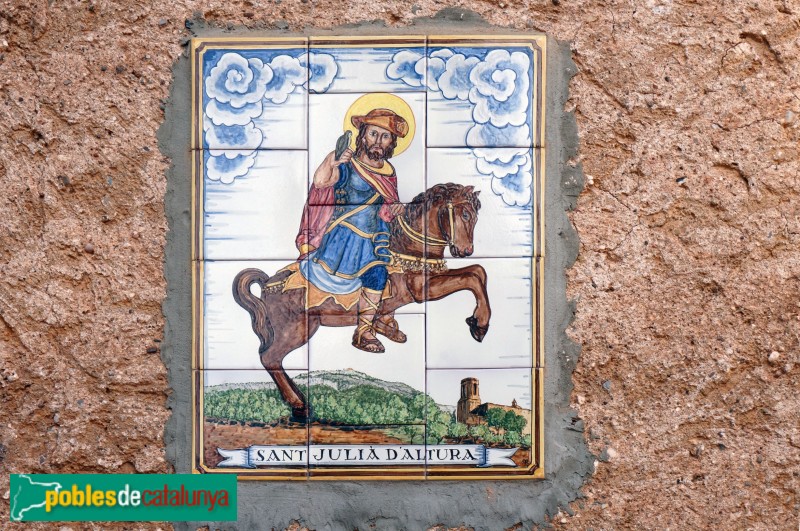 Sant Julià d'Altura, detall (Foto: Alfons Martín, 2015) Sant Julià d'Altura, detall