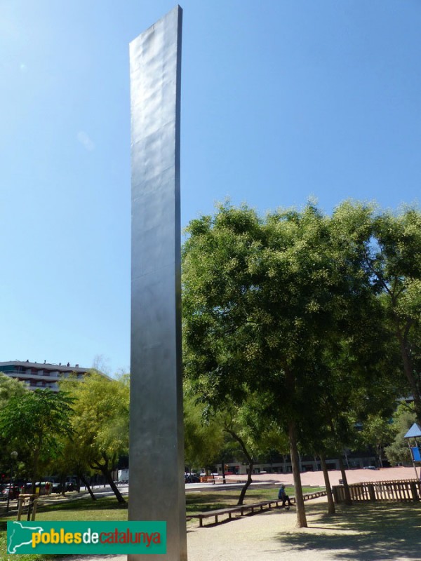Barcelona - Escultura de la plaça Moragues