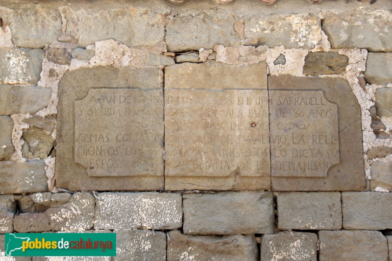 Sanaüja - Capella de Santa Magdalena (Foto: Albert Esteves, 2015) Sanaüja - Capella de Santa Magdalena