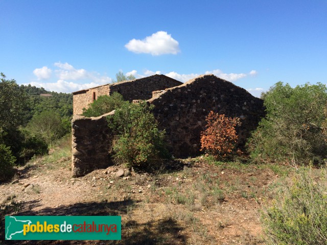 La Calsina, vista posterior