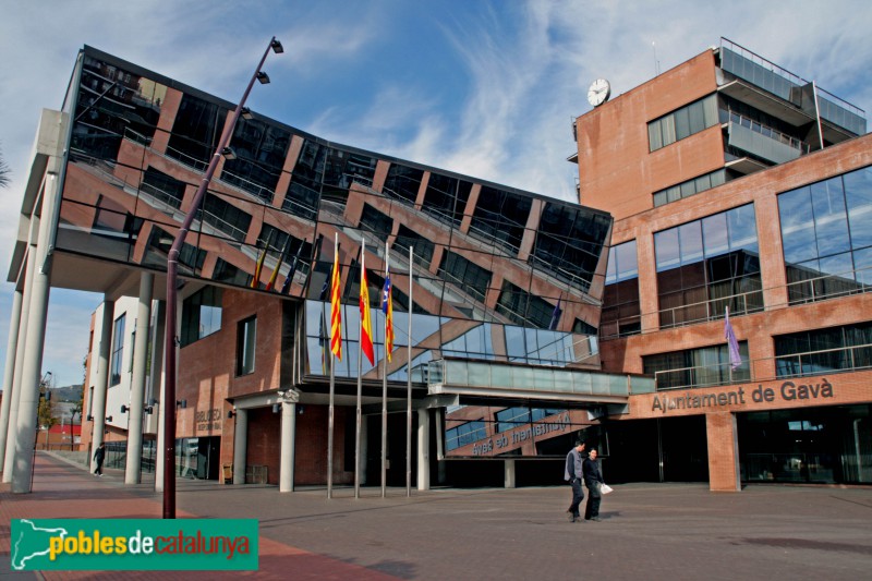 Gavà - Ajuntament (Foto: <i>Alfred Abad</i>, 2010) Gavà - Ajuntament