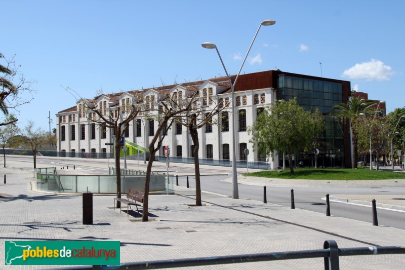 Sant Feliu de Llobregat - Can Bertrand: nau de les seda