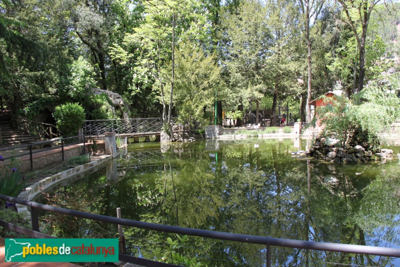 Moià - Parc Municipal, jardins casa Coma (Foto: Albert Esteves, 2016) Moià - Parc Municipal, jardins casa Coma