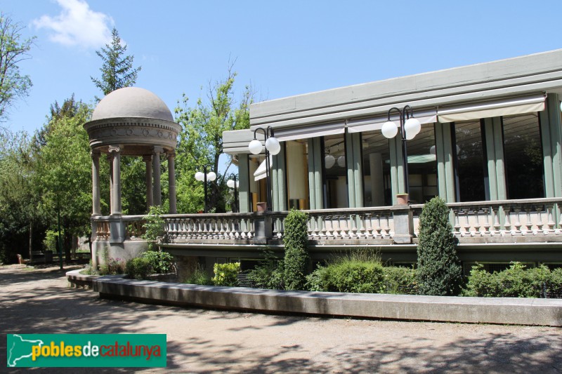 Moià - Parc Municipal, jardins casa Coma (Foto: Albert Esteves, 2016) Moià - Parc Municipal, jardins casa Coma