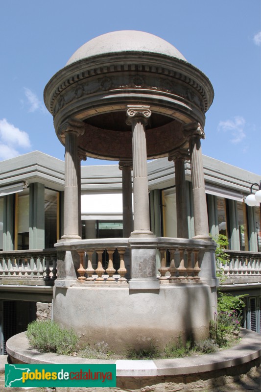 Moià - Parc Municipal, jardins casa Coma (Foto: Albert Esteves, 2016) Moià - Parc Municipal, jardins casa Coma