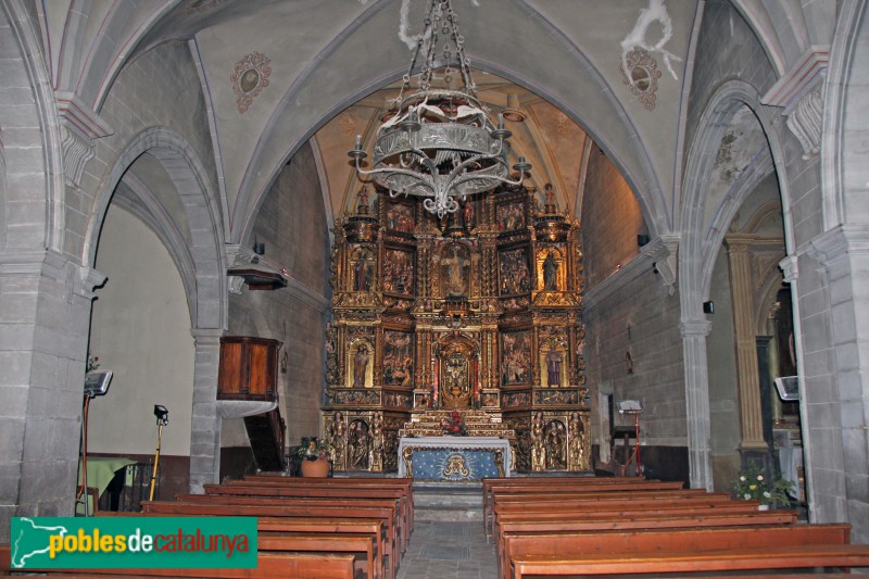 Santa Maria d'Oló - Església de Santa Maria (Foto: Albert Esteves, 2016) Santa Maria d'Oló - Església de Santa Maria
