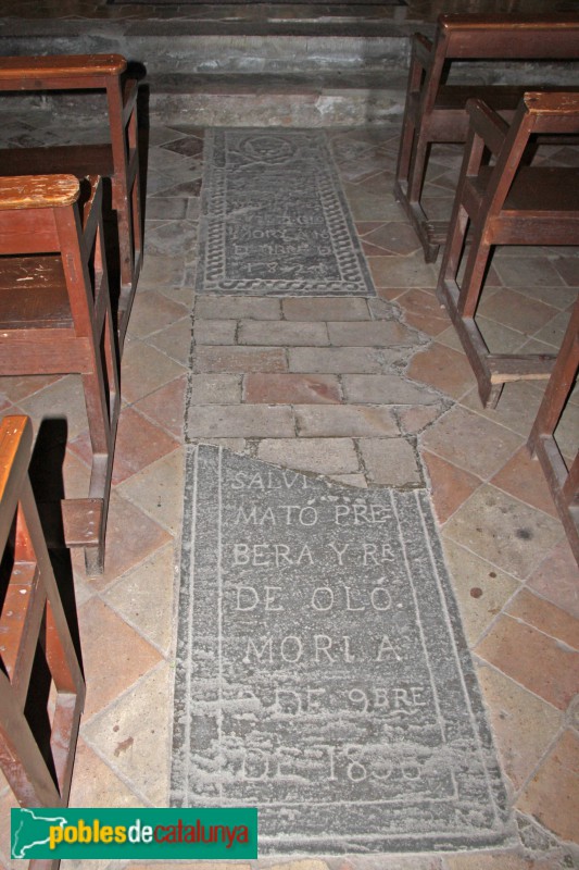 Santa Maria d'Oló - Església de Santa Maria (Foto: Albert Esteves, 2016) Santa Maria d'Oló - Església de Santa Maria