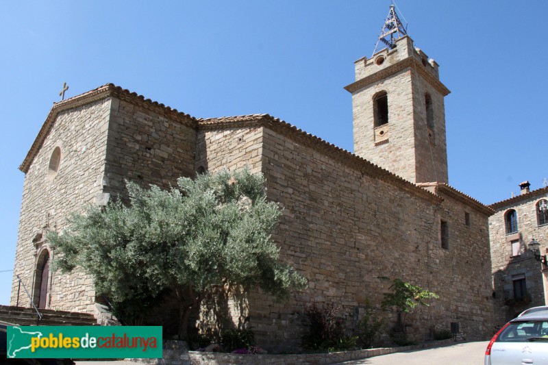 Santa Maria d'Oló - Església de Santa Maria (Foto: Albert Esteves, 2016) Santa Maria d'Oló - Església de Santa Maria