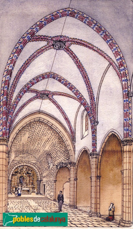 Verges - Església de Sant Julià, interior