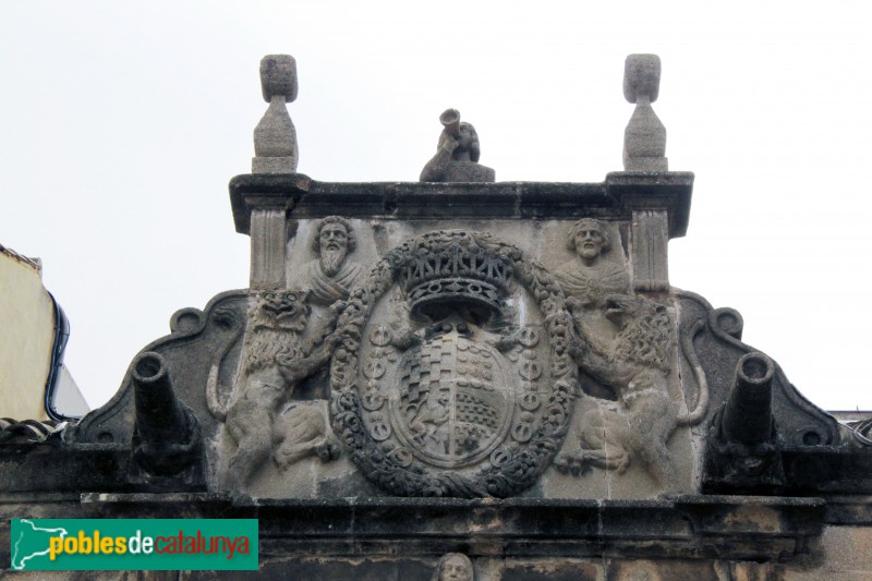 Barcelona - Poble Espanyol, Paço dos Fefinhans, Cambados (Foto: Albert Esteves, 2016) Barcelona - Poble Espanyol, Paço dos Fefinhans, Cambados