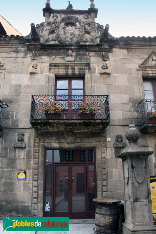 Barcelona - Poble Espanyol, Paço dos Fefinhans, Cambados (Foto: Albert Esteves, 2016) Barcelona - Poble Espanyol, Paço dos Fefinhans, Cambados