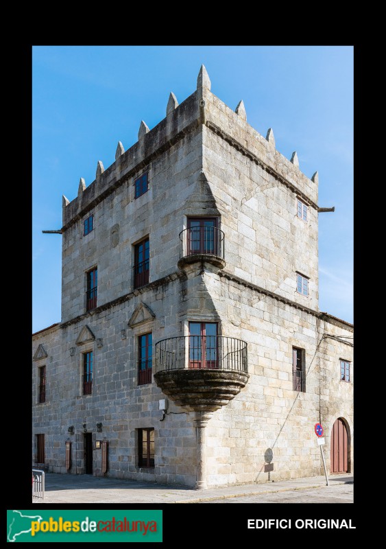 Barcelona - Poble Espanyol, Paço dos Fefinhans, original (Foto: Diego Delso, 2015) Barcelona - Poble Espanyol, Paço dos Fefinhans, original