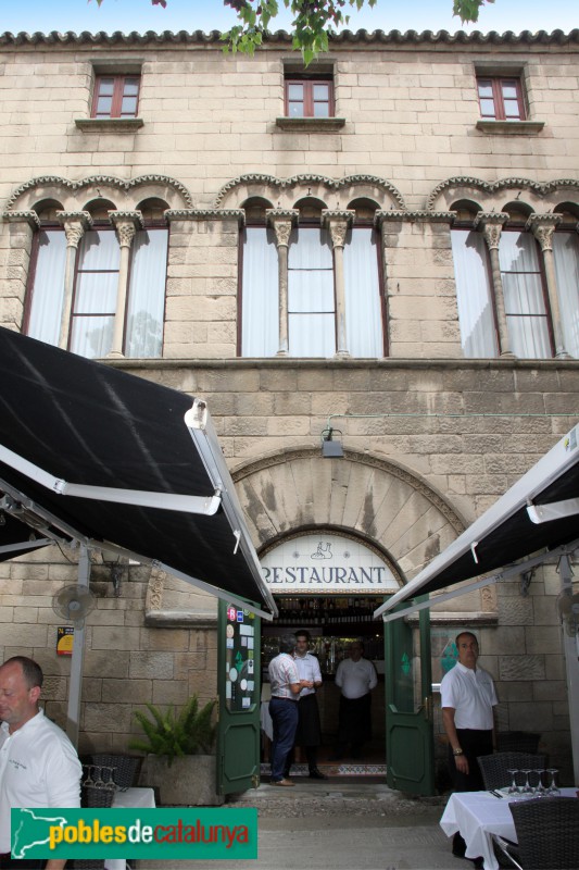 Barcelona - Poble Espanyol, casa del Marquès de Floresta (Tàrrega) (Foto: Albert Esteves, 2016) Barcelona - Poble Espanyol, casa del Marquès de Floresta (Tàrrega)