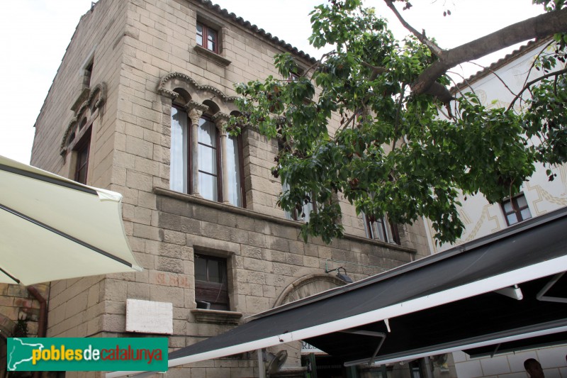 Barcelona - Poble Espanyol, casa del Marquès de Floresta (Tàrrega) (Foto: Albert Esteves, 2016) Barcelona - Poble Espanyol, casa del Marquès de Floresta (Tàrrega)