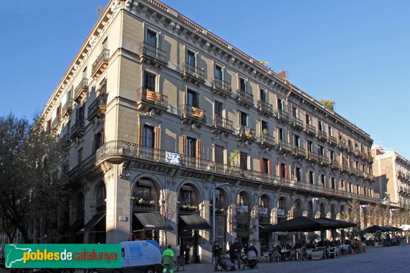 Barcelona - Porxos de Fontseré (Foto: Albert Esteves, 2016) Barcelona - Porxos de Fontseré