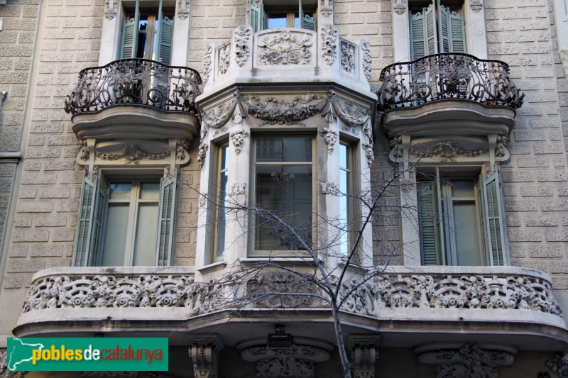 Barcelona - Balmes, 85 (Foto: Albert Esteves, 2017) Barcelona - Balmes, 85