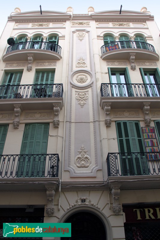 Barcelona - Major de Sarrià, 89 (Foto: Albert Esteves, 2017) Barcelona - Major de Sarrià, 89