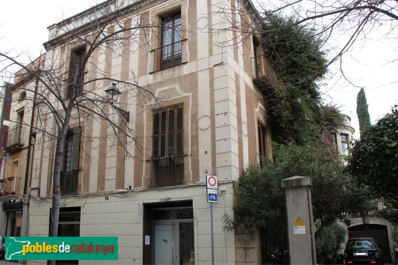 Barcelona - Major de Sarrià, 74-76 (Foto: Albert Esteves, 2017) Barcelona - Major de Sarrià, 74-76