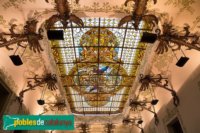 Barcelona - Antiga Tinença d'Alcaldia d'Hostafrancs (Foto: José Aguado, 2017) Barcelona - Antiga Tinença d'Alcaldia d'Hostafrancs