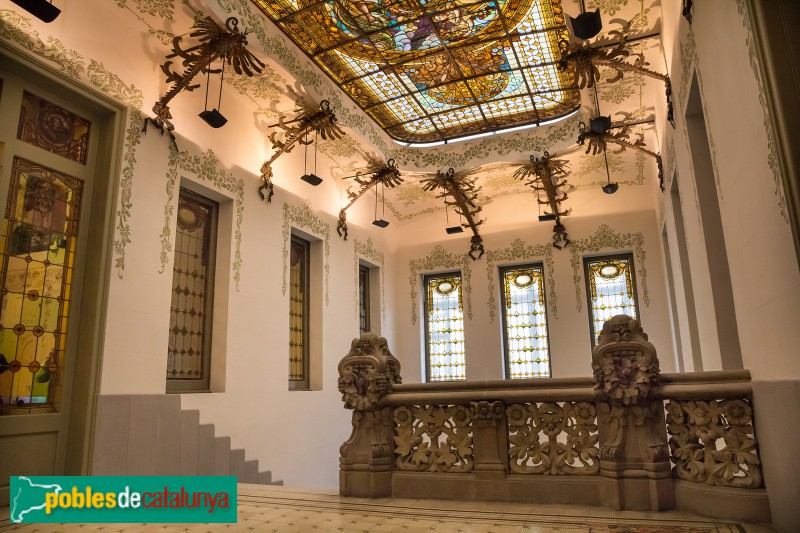 Barcelona - Antiga Tinença d'Alcaldia d'Hostafrancs (Foto: José Aguado, 2017) Barcelona - Antiga Tinença d'Alcaldia d'Hostafrancs