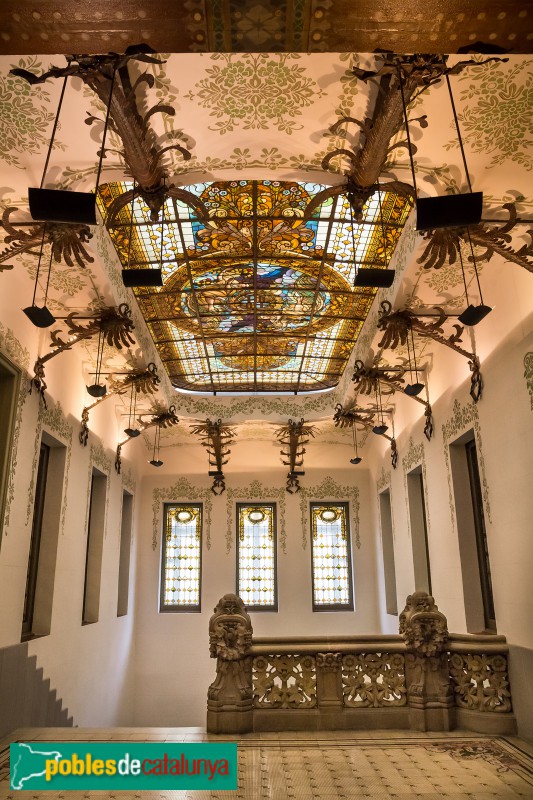 Barcelona - Antiga Tinença d'Alcaldia d'Hostafrancs (Foto: José Aguado, 2017) Barcelona - Antiga Tinença d'Alcaldia d'Hostafrancs