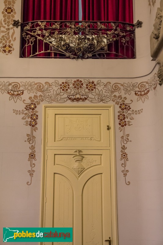 Barcelona - Antiga Tinença d'Alcaldia d'Hostafrancs (Foto: José Aguado, 2017) Barcelona - Antiga Tinença d'Alcaldia d'Hostafrancs