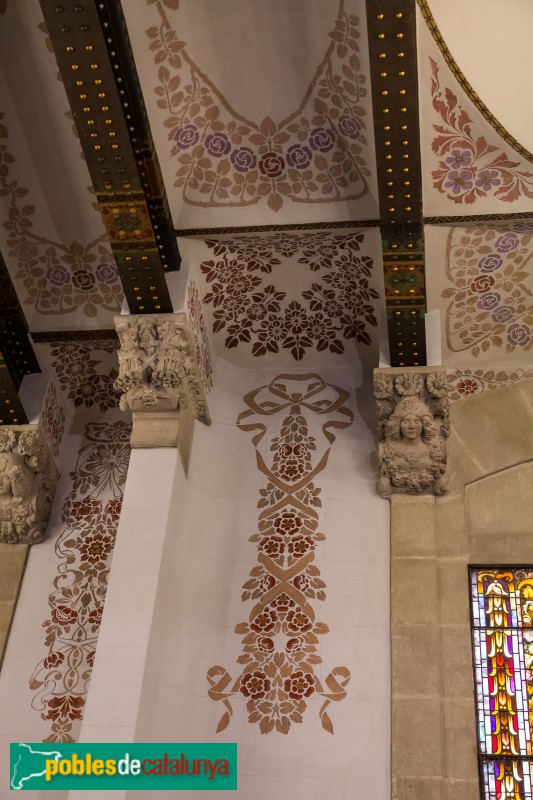 Barcelona - Antiga Tinença d'Alcaldia d'Hostafrancs (Foto: José Aguado, 2017) Barcelona - Antiga Tinença d'Alcaldia d'Hostafrancs