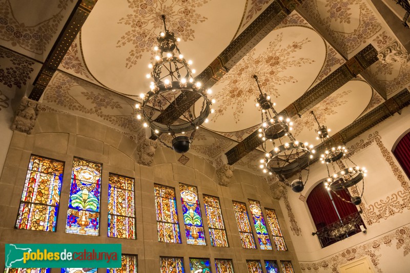 Barcelona - Antiga Tinença d'Alcaldia d'Hostafrancs (Foto: José Aguado, 2017) Barcelona - Antiga Tinença d'Alcaldia d'Hostafrancs