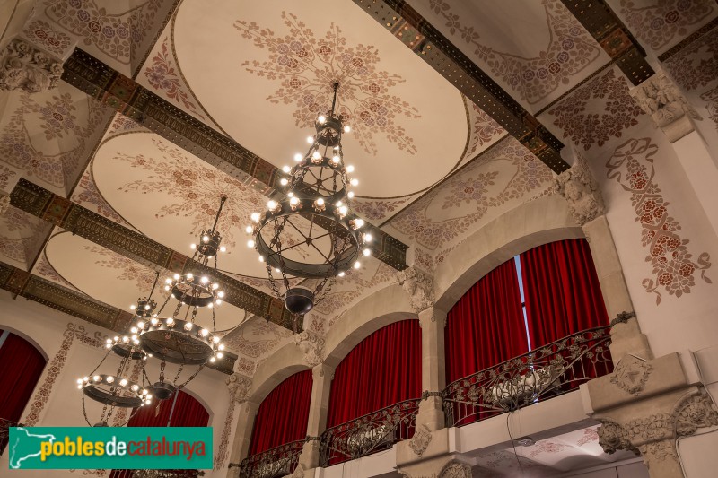 Barcelona - Antiga Tinença d'Alcaldia d'Hostafrancs (Foto: José Aguado, 2017) Barcelona - Antiga Tinença d'Alcaldia d'Hostafrancs