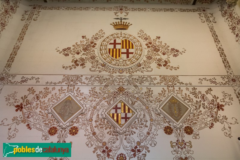 Barcelona - Antiga Tinença d'Alcaldia d'Hostafrancs (Foto: José Aguado, 2017) Barcelona - Antiga Tinença d'Alcaldia d'Hostafrancs