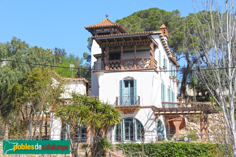 Barcelona - Avinguda de Vallvidrera, 44 (Foto: Albert Esteves, 2017) Barcelona - Avinguda de Vallvidrera, 44