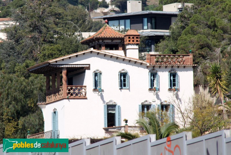 Barcelona - Avinguda de Vallvidrera, 44 (Foto: Albert Esteves, 2017) Barcelona - Avinguda de Vallvidrera, 44