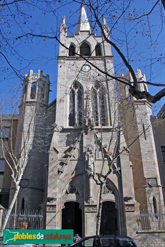 Barcelona - Església de Maria Auxiliadora (Foto: Albert Esteves, 2017) Barcelona - Església de Maria Auxiliadora