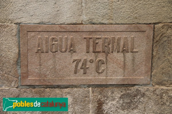 Font del lleó. Placa (Foto: Graciel·la Vidal, 2014) Font del lleó. Placa