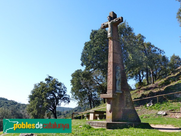 El Brull - Creu de terme