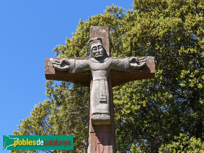 El Brull - Creu de terme