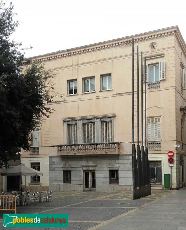 Mataró - Casa de la Vila. Façana posterior