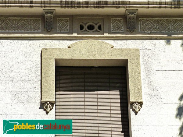 Barcelona - Gran de Sant Andreu, 278. Detall (Foto: Graciel·la Vidal, 2017) Barcelona - Gran de Sant Andreu, 278. Detall