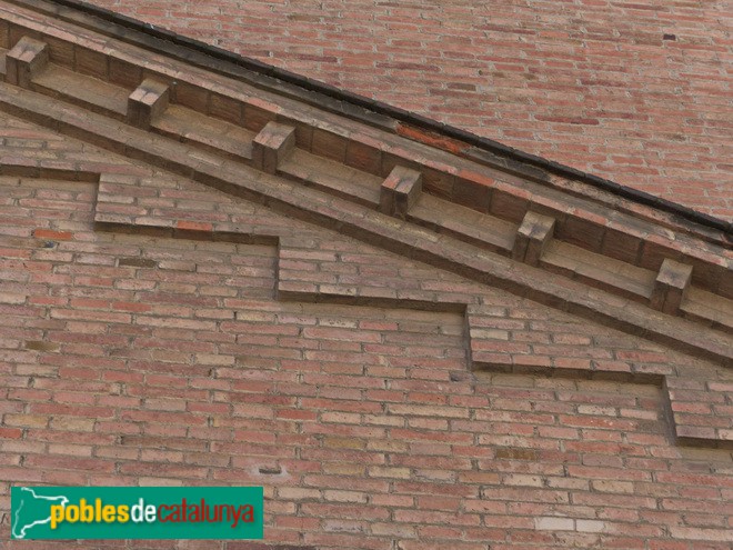 Barcelona - Antiga fàbrica Fabra i Coats. Detall (Foto: Graciel·la Vidal, 2017) Barcelona - Antiga fàbrica Fabra i Coats. Detall