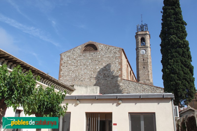 Badalona - Església de Santa Maria (Foto: Albert Esteves, 2017) Badalona - Església de Santa Maria