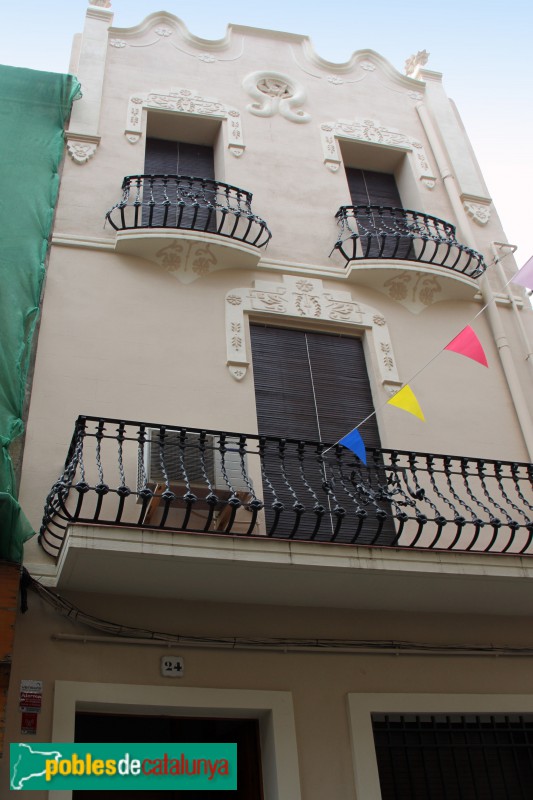 Badalona - Carrer del Mar, 24 (Foto: Albert Esteves, 2017) Badalona - Carrer del Mar, 24