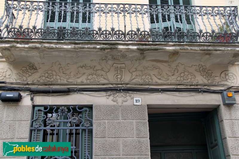 Badalona - Casa-taller Joan Tolrà (Foto: Albert Esteves, 2017) Badalona - Casa-taller Joan Tolrà