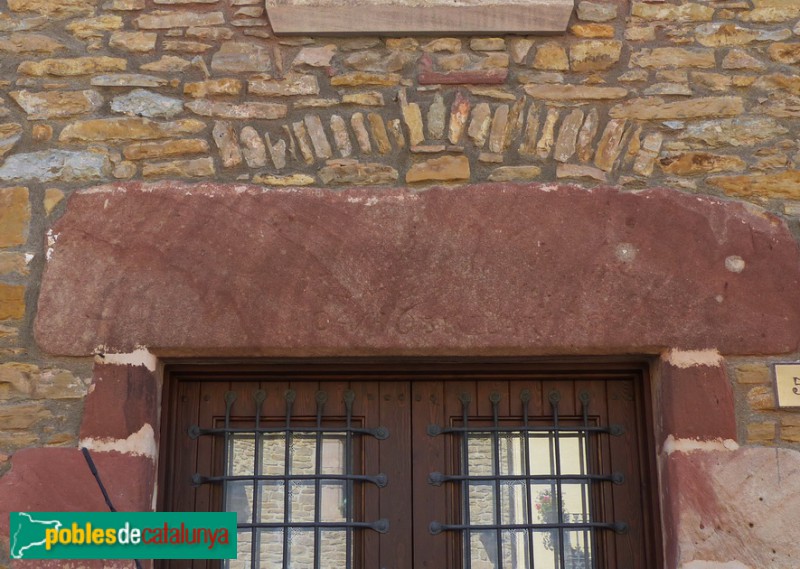 Llinda de 1651, Carrer Rocada (Foto: Graciel·la Vidal, 2017) Llinda de 1651, Carrer Rocada