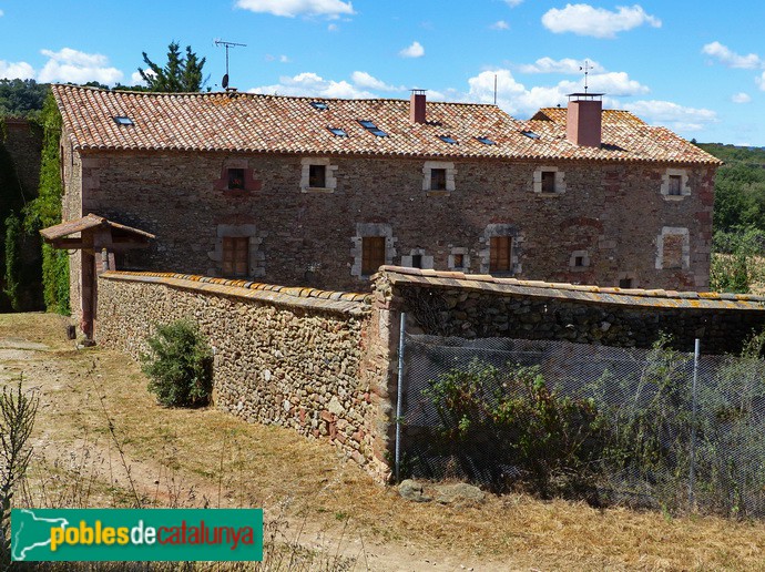 Mas Figueroles. Tanca del clos (Foto: Graciel·la Vidal, 2017) Mas Figueroles. Tanca del clos