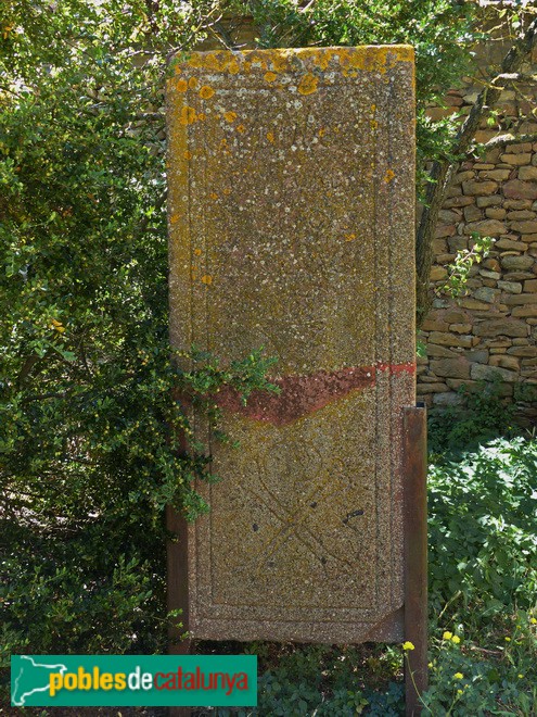 Cementiri vell. làpida