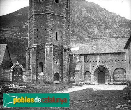 Salardú - Sant Andreu (Foto: Carles Fargas - Arxiu C.E.C.-, 1927) Salardú - Sant Andreu